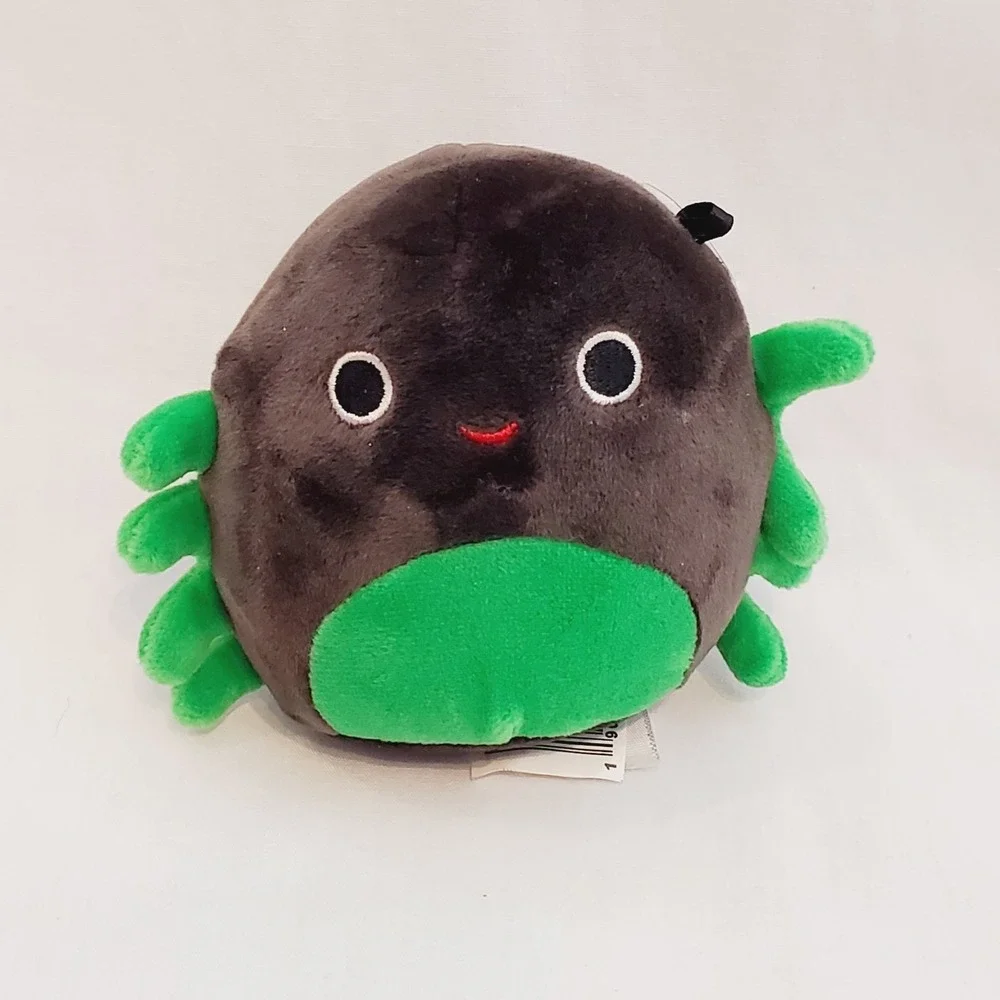 Squishmallows Seymour The Green Black Spider Plush Stuffed Animal Toy 4